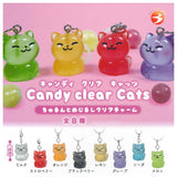 Candy Clear Cats churunto Mejirushi Clear Charm [All 8 type set(Full Complete)]