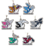 Pokemon 30th Anniversary Metal Charm Mascot Sinnoh, Unova, Kalos [All 7 type set(Full Complete)]