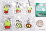 Kerokerokeroppi All-Round Acrylic Charm [All 6 type set(Full Complete)]