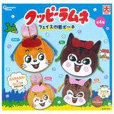 Kuppy Ramune Face Drawstring Pouch [All 4 type set(Full Complete)]