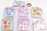 Heisei-Memory Uru-Churu POP Sticker Petit Keychain [All 6 type set(Full Complete)]