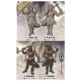 Uphold Good, Punish Evil! Perish! Fully Articulated Kongo Rikishi Statue [Assorted 4 type set (3.4.5.6)]