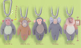 nekineki Monkey Collection Flocky Mascot [All 5 type set(Full Complete)]