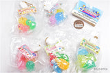 Mesh bag with tag! Mini animal mascot Clear Collection [All 5 type set(Full Complete)]