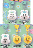 Npochamu With Mirror! Plush Keyring Hanger [All 5 type set(Full Complete)]