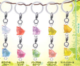 Connectable! Double-Link Colourful Little Bird Mejirushi Charm [All 5 type set (Full Complete)]