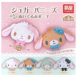 Sugarbunnies Plush Pouch [All 4 type set(Full Complete)]