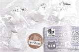 Nobinobi Polar Bear Mejirushi Charm [All 4 type set(Full Complete)]