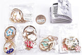 Sanshisuimei Japanese Folding Fan Keychain [All 5 type set(Full Complete)]