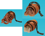 Nature Techni Colour MOVE Nyutto Takotsubo Hippari Netsuke [All 3 type set (Full Complete)]