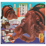 Nature Techni Colour MOVE Nyutto Takotsubo Hippari Netsuke [All 3 type set (Full Complete)]