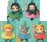 Kimetsu no Yaiba Charabanchoukou Mejirushi Mascot Part.1 [All 5 type set(Full Complete)]