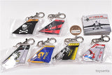 Carrier-based Fighter Vertical stabiliser Collection Acrylic Keychain Part 2 F/A-18 [All 6 type set(Full Complete)]