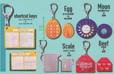 quick reference table acrylic keychain [All 5 type set(Full Complete)]