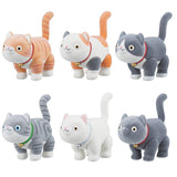 Masataro Toys Cat Articulated Figure [All 6 type set(Full Complete)]