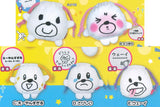 Himokkuma Plush Drawstring Pouch Itsudemo isshoni kyoizon [All 5 type set(Full Complete)]