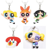 Powerpuff girls Mejirushi Gacha Mascot [All 5 type set(Full Complete)]