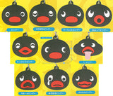Pingu Various Faces Rubber Charm [All 10 type set(Full Complete)]