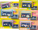 Sanrio Characters Heisei Retro Denim Pen Case Pouch Keychain [All 6 type set(Full Complete)]