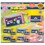 Sanrio Characters Heisei Retro Denim Pen Case Pouch Keychain [All 6 type set(Full Complete)]