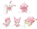 PUTITTO Sanrio Characters Strawberry Milk Flocky [All 5 type set(Full Complete)]