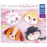 Disney Character Pretty Face Pouch [All 4 type set(Full Complete)]