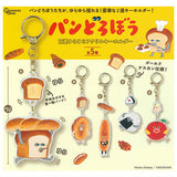 Pan Dorobo Double-Dangling Yurayura Acrylic Keychain [All 5 type set (Full Complete)]