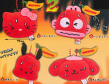 Sanrio Characters Rinrin Bell Plush Gekikara Red Part.2 [All 4 type set (Full Complete)]