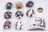 Pita! Deforme Kimetsu no Yaiba Infinity Castle Acrylic Mejirushi Gacha Mascot [All 8 type set(Full Complete)]