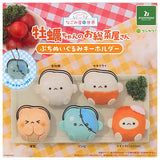 Nagomiyanosekai Kaki-chan no osozaiyasan Petite Plush Keychain [All 5 type set(Full Complete)]