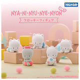 Nya Ni Nyu Nye Nyon Flocky Figure [All 5 type set(Full Complete)]