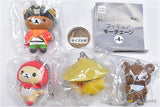 Rilakkuma Anime Figure Keychain [All 4 type set(Full Complete)]