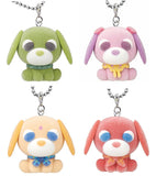 Ocha-Ken Fluffy Flocked Mascot [All 4 type set(Full Complete)]