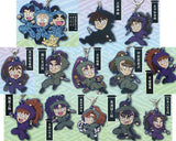 Deformed Rubber Nintama Rantaro Mejirushi Gacha Mascot [All 13 type set(Full Complete)]