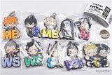 Nitotan Haikyu!! Karasuno Position Rubber Mejirushi Gacha Mascot [All 10 type set(Full Complete)]