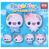 Puku Puku Awawa-chan Plush Pochette [All 4 type set(Full Complete)]