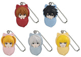 DEATH NOTE Okurumi Mascot Charm [All 5 type set(Full Complete)]