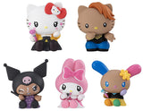 Sanrio Characters Minnade omekashi Figure [All 5 type set(Full Complete)]