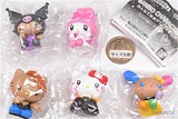 Sanrio Characters Minnade omekashi Figure [All 5 type set(Full Complete)]