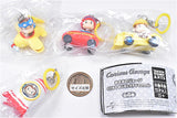 Curious George Vehicles Mejirushi Gacha Mascot [All 4 type set(Full Complete)]