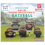 Masao Takahata Wood Carving Style Figure Collection Part.2 BASEBALL [All 5 type set(Full Complete)]