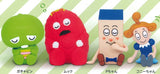 Shoulder Zun Fig. Gachapin, Mukku, and Friends [All 4 type set(Full Complete)]
