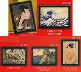 Ukiyoe Picture Frame Magnet [All 5 type set(Full Complete)]