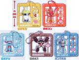 Moero!! Robocon Plastic Model-Style Acrylic Keychain [All 5 type set(Full Complete)]