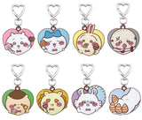 Chiikawa Heart Rubber Mascot [All 8 type set(Full Complete)]
