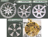 Honda Wheel Keychain Part. 2 NSX Series Vol. 2 [All 5 type set(Full Complete)]