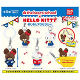 The Bears' School x Hello Kitty Mejirushi Accessory [All 5 type set(Full Complete)]