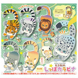 Artuniv Techni Color Neko-ka no shippo Carabiner [All 6 type set(Full Complete)]