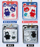 Uru-Churu POP Sticker Petit Keychain [All 4 type set (Full Complete)]