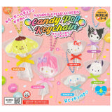 Sanrio Characters Candy Pop Keychain [All 6 type set (Full Complete)]
